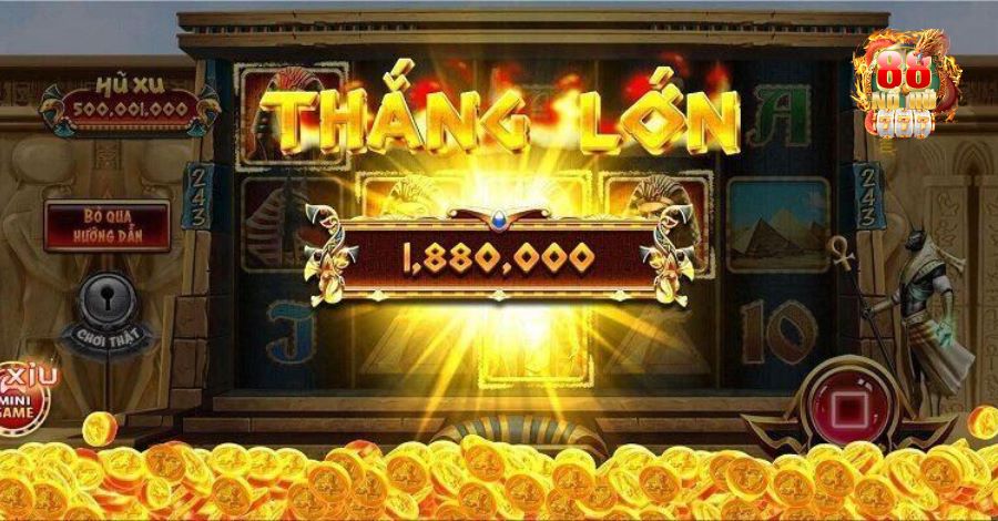 Thắng lớn cùng số tiền khủng với game nổ hũ