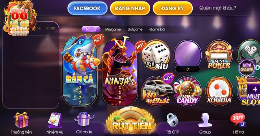 Game SAM86 Nổ Hũ với nhiều thể loại đa dạng nội dung